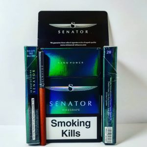 سناتور شرابی بال بلند کارت دار