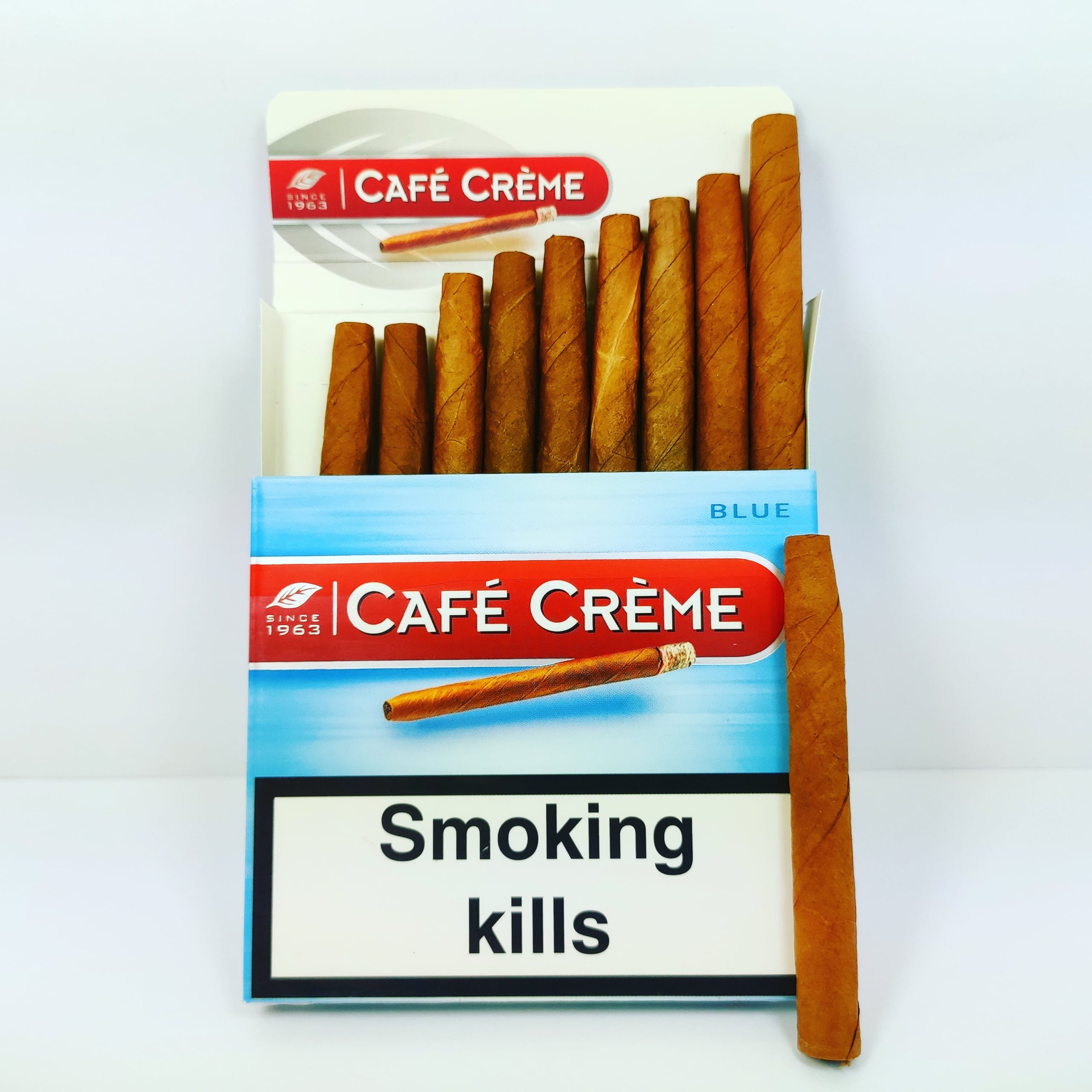 برگ کافه کرم آبی