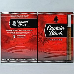 برگ ۸ نخی کاپیتان بلک آلبالو