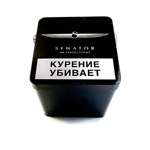 قوطی خالی سناتور فلزی مشکی