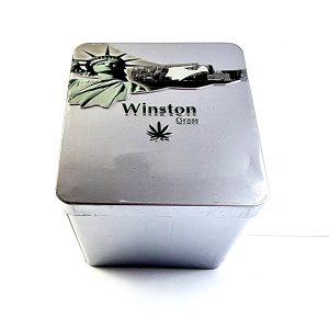 قوطی خالی وینستون فلزی گراس