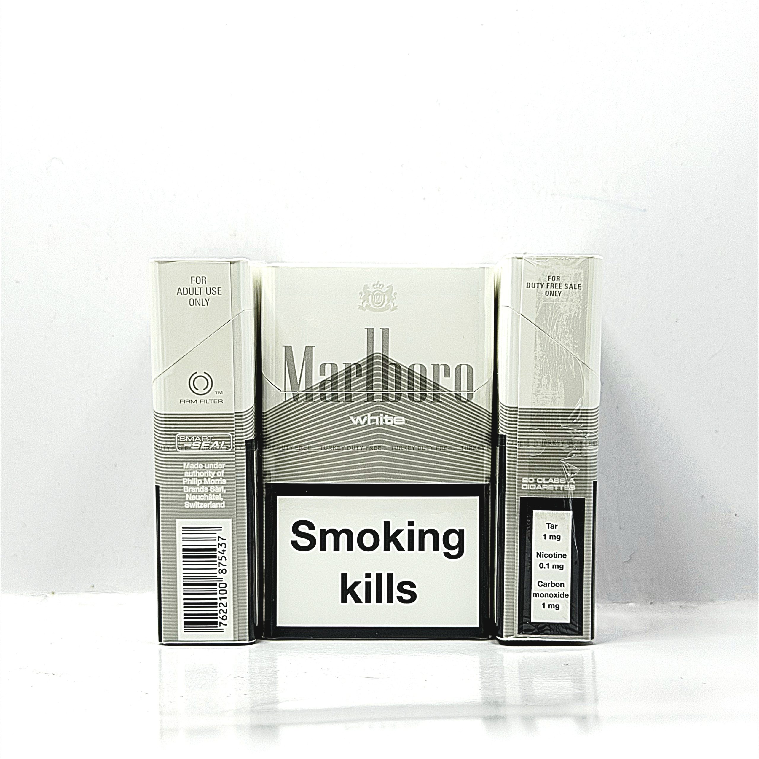 مارلبرو سفید درچسبی فریشاپ